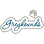 Greyhounds Applique Script Zig Zag Snap Shot