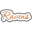 Ravens Applique Script Satin Snap Shot