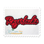 Razorbacks Applique Script Satin