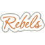 Rebels Applique Script Zig Zag Snap Shot