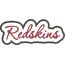 Redskins Applique Script Satin Snap Shot