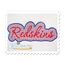 Redskins Applique Script Satin
