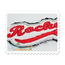 Rockets Distressed Applique Close Up