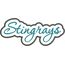 Stingrays Applique Script Satin Snap Shot