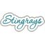 Stingrays Applique Script Zig Zag Snap Shot