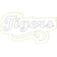 Tigers Distressed Applique Snap Shot