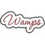 Wamps Applique Script Satin Snap Shot