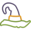 Witch Hat Applique 2 Snap Shot