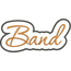 Band Applique Script Satin Snap Shot