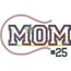 Baseball MOM Applique Snap Shot