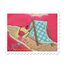 Beach Scene Applique Close Up