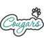 Cougars Applique Script Satin Snap Shot