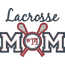 Lacross MOM Applique Snap Shot  (Numbers not included)