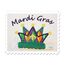 Mardi Gras Crown Applique