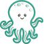 Octopus Applique Snap Shot