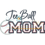 Tee Ball MOM Applique Snap Shot