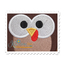 Thanksgiving Hoot Applique Close U