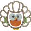 Thanksgiving Hoot Applique Snap Shot