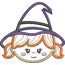 Witch Applique Snap Shot