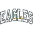 Eagles Arched Applique Snap Shot