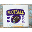 Football Mom Block Arc Applique