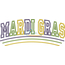Mardi Gras Applique Arched Snap Shot