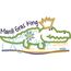 Mardi Gras King Gator Applique Snap Shot