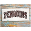 Penguins Arched Applique