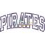Pirates Arched Applique Snap Shot