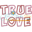 True Love Applique Snap Shot