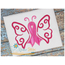 Breast Cancer Butterfly Embroidery