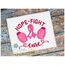 Hope, Fight, Cure Embroidery