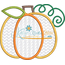 Pumpkin Patch Single Applique, 3 image