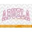 Abuela Arched Applique Embroidery