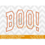 Boo Arched Applique