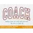 Coach Arched Applique Embroidery / Katelyns Kreative Stitches
