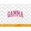Gamma Arched Satin 4x4 Embroidery