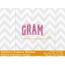 Gram Arched Embroidery