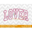 Lover Arched Applique Embroidery