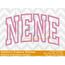 NENE Arched Embroidery Applique