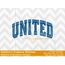 United Arched Satin 4x4 Embroidery