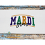 Mardi Gras Arched Embroidery with Diamond Motif, 4 image