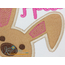 Oh Hello Bunny Face Applique - FREE, 2 image