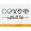 Softball Life Icon Embroidery - Filled and Outline Versions, 4 image