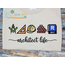 Architect Life Icon Embroidery - Filled and Outline Versions