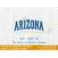 Arizona Arched Embroidery