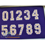 College Applique Number Set - 11 Sizes