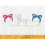 Coquette Satin Bow Trio Embroidery - 2 Designs, 2 image