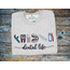 Dental Life Icon Embroidery Bundle Set - Filled and Outline Versions - 12 Designs