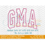 GMA Arched Embroidery